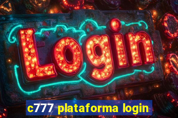 c777 plataforma login